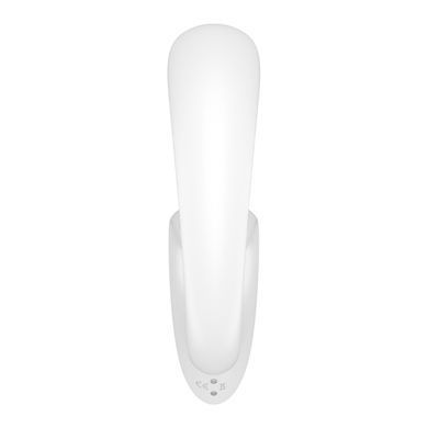 Вагинально-клиторальный вибратор Satisfyer G for Goddess 1 White, белый
