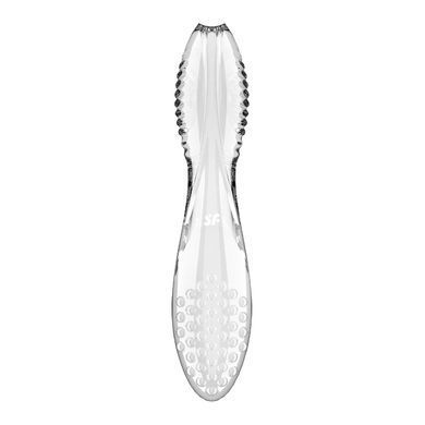 Двосторонній скляний дилдо Satisfyer Dazzling Crystal 2 Transparent, прозорий