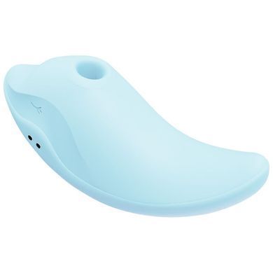 Вібратор та вакуумний стимулятор CuteVibe Heidi Blue, блакитний