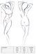 PETRA BODY black S/M - Passion