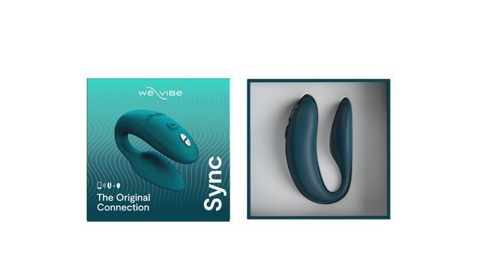 Смарт-вібратор для пари We-Vibe Sync 2 зелений
