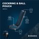 Ерекційне кільце Boners Cockring & Ball Stimulator, синє
