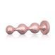 Набір анальних іграшок Rosy Gold - Metal Butt Plug Set 3 Pieces