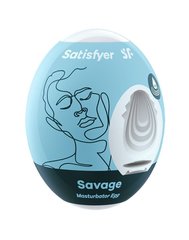 Самозмащувальний мастурбатор-яйце Satisfyer  Egg Single Savage