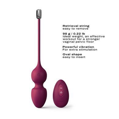 Dorcel - Love Balls - вібраційні кульки Кегеля з дистанційним керуванням