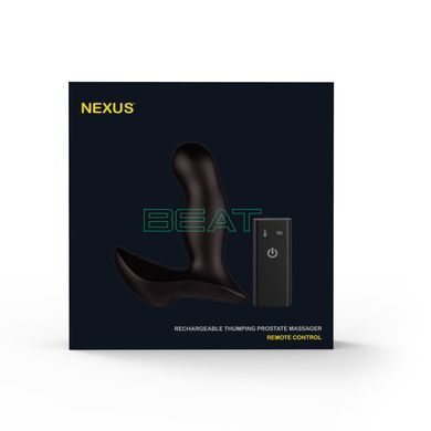 Масажер простати Nexus Beat, чорний