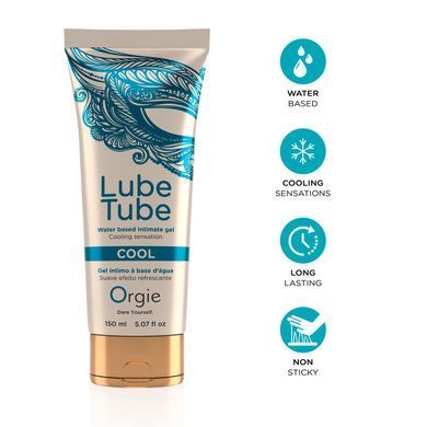 Лубрикант Orgie Lube Tube Cool - охолоджуючий ефект, 150 мл