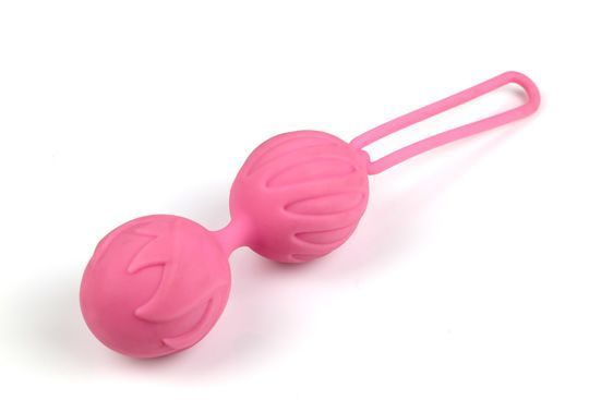 Вагінальні кульки Adrien Lastic Geisha Lastic Balls Mini Pink (S), діаметр 3,4 см, вага 85гр
