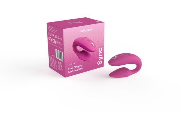Смарт-вібратор для пар We-Vibe Sync 2 рожевий