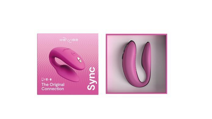 Смарт-вібратор для пар We-Vibe Sync 2 рожевий