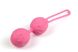 Вагінальні кульки Adrien Lastic Geisha Lastic Balls Mini Pink (S), діаметр 3,4 см, вага 85гр