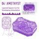 Унисекс-стимулятор Tenga UNI Amethyst, фиолетовый