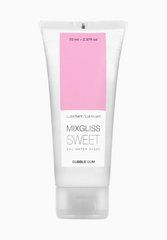 Лубрикант MixGliss Sun Sweet Bubble Gum - жуйка, 70 мл