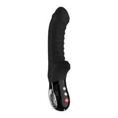Вибратор для точки G Fun Factory TIGER black, ребристый, черный