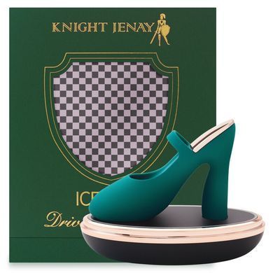Вишуканий вібратор на палець Knight Jenay ICE & FIRE, зелений
