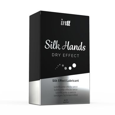 Ульта-густая силиконовая смазка Intt Silk Hands (15 мл) с матовым эффектом, шелковистый эффект