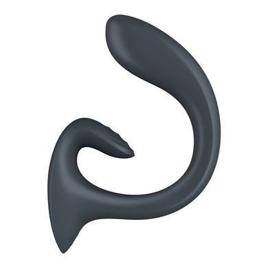 Вагінально-кліторальний вібратор Satisfyer G for Goddess 1 Dark Grey, сірий