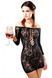 Сукня сітка Anne De Ales FETISH DINNER Black M/L