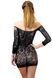Сукня сітка Anne De Ales FETISH DINNER Black M/L