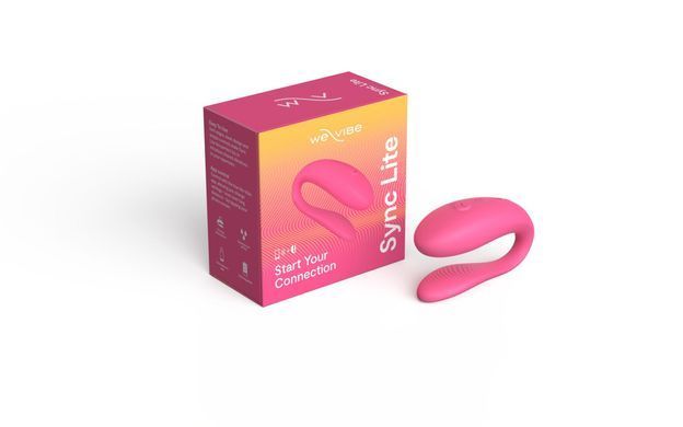 Смарт-вібратор для пар We-Vibe Sync Lite Pink, рожевий