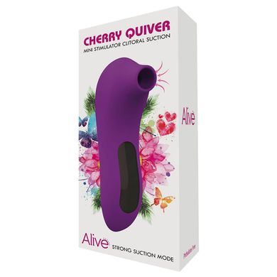 Вакуумний кліторальний стимулятор Alive Cherry Quiver