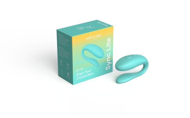 Смарт-вібратор для пар We-Vibe Sync Lite Aqua