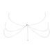 Ланцюжок для тіла Bijoux Indiscrets Magnifique 8 Body Chain &mdash; Silver, Сріблястий