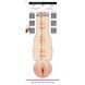 Мастурбатор Fleshlight Girls: Kenzie Reeves - Cream Puff