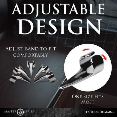 Набор колец с когтями Master Series Five-Piece Sensation Claw Rings - Silver, серебряные