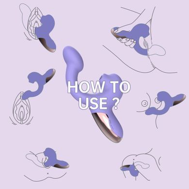 Смарт-вибратор Magic Motion Ponder Purple, фиолетовый