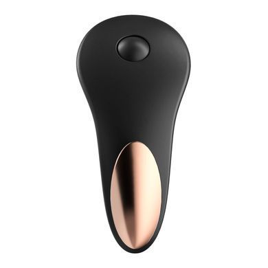 Смарт-вібратор у трусики Satisfyer Little Secret з пультом ДК, чорний