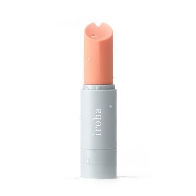 Вібратор-помада IROHA STICK Grey, персиковий
