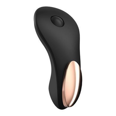 Смарт-вібратор у трусики Satisfyer Little Secret з пультом ДК, чорний