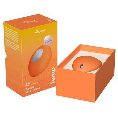 Вібратор We-Vibe Temp Tangerine, помаранчевий