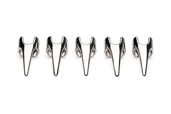 Набор колец с когтями Master Series Five-Piece Sensation Claw Rings - Silver, серебряные