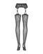 Obsessive Garter stockings S206 black S/M/L