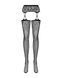 Obsessive Garter stockings S206 black S/M/L