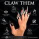 Набор колец с когтями Master Series Five-Piece Sensation Claw Rings - Silver, серебряные