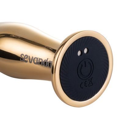 Вібромасажер простати LOCKINK SEVANDA Eros, золотистий