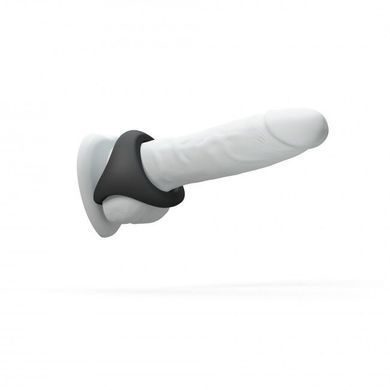 Ерекційне кільце подвійне Love To Love FLUX RING - BLACK ONYX, чорне