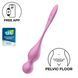 Вагинальные смарт-шарики с вибрацией Satisfyer Love Birds 1, розовая