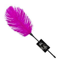 Щекоталка со страусиным пером Art of Sex - Feather Tickler, цвет Темно-розовый