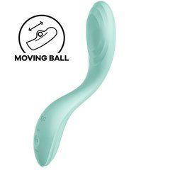 Вібратор із перлинною стимуляцією точки G Satisfyer Rrrolling Pleasure м`ятний