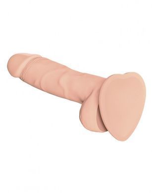 Реалистичный фаллоимитатор Strap-On-Me SOFT REALISTIC DILDO телесный - Size M
