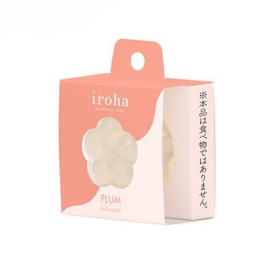 Стимулятор для эрогенных зон IROHA Petit-Plum, прозрачный
