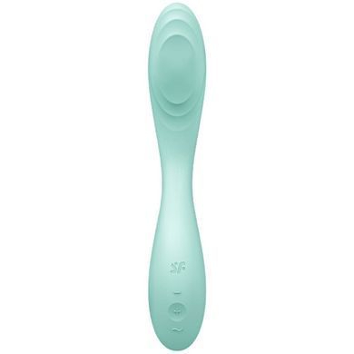 Вібратор із перлинною стимуляцією точки G Satisfyer Rrrolling Pleasure м`ятний