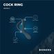 Ерекційне кільце Boners Cock ring, синє