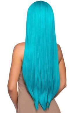 Перука Leg Avenue 33&Prime; Long straight center part wig turquoise