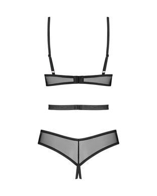 Боди Obsessive Euridia crotchless teddy XS/S