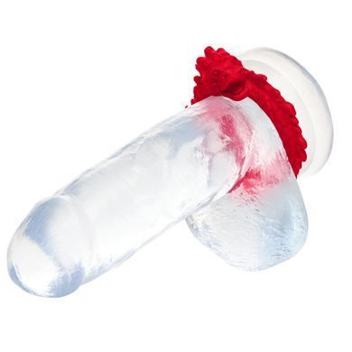 Ерекційне кільце &ndash; дракон Creature Cocks Rise of the Dragon Silicone Penis Ring &ndash; Red, червоне